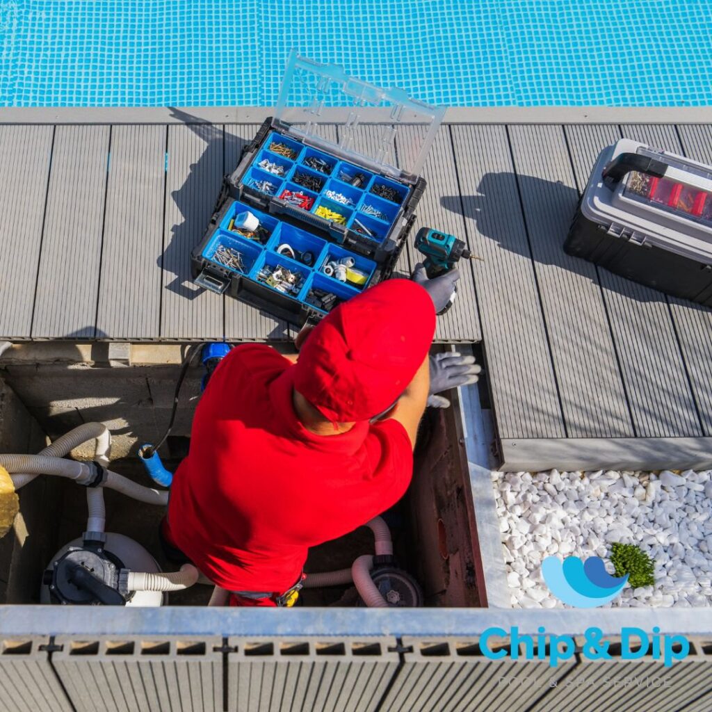 Pool equipment enclosure