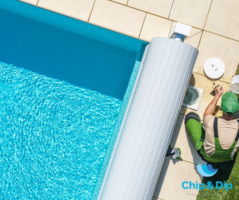 Pool safety equipment.
